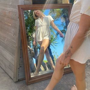 Polly. Linen. Jumpsuit. Sz 2